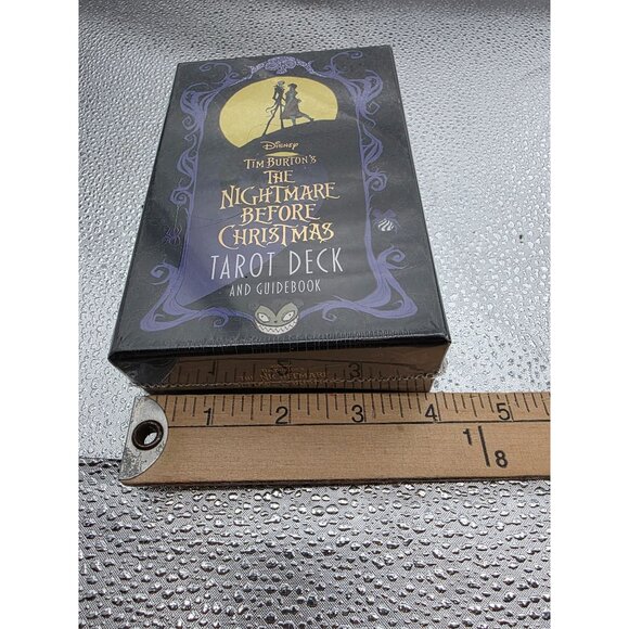 NEW Disney Tim Burtons The Nightmare Before Christmas Tarot Deck & Guidebook RAR - Picture 5 of 5